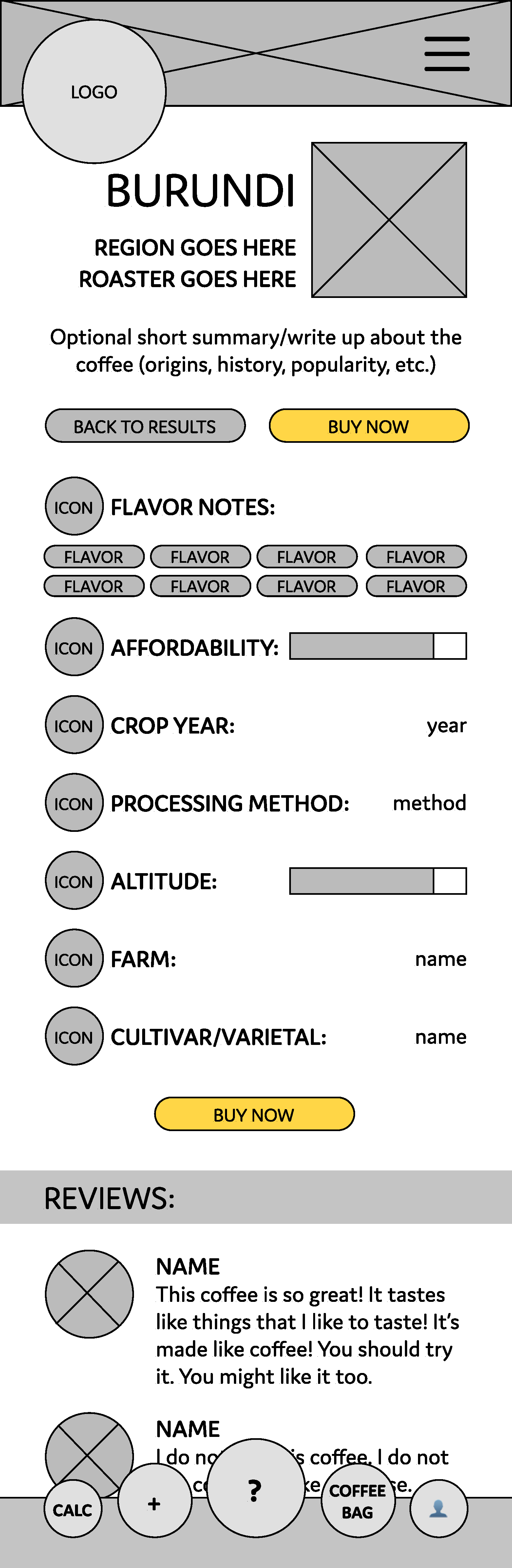 Specialty Coffee App Wireframes_Page_4