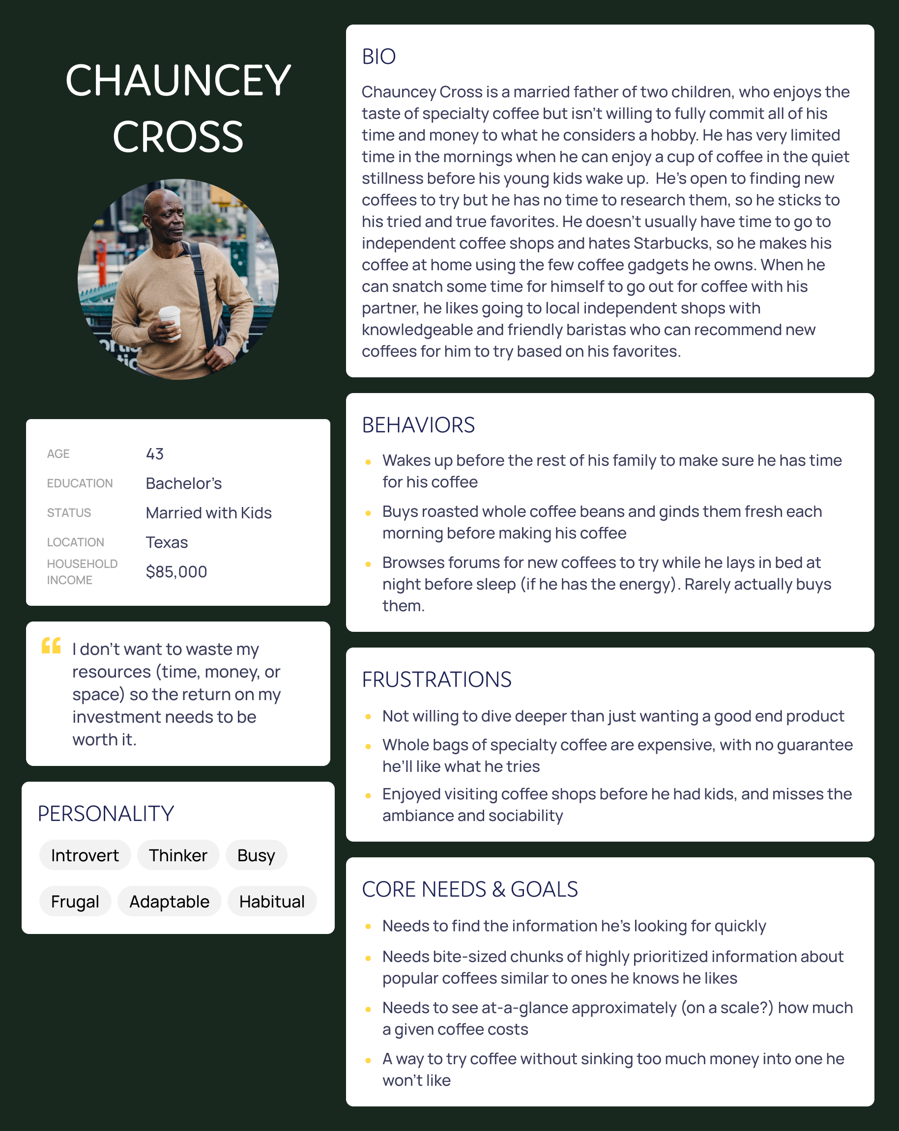 UX-Persona-Chauncey-Cross